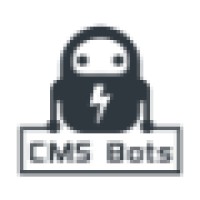 CMSbots.com logo, CMSbots.com contact details