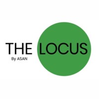 THE LOCUS logo, THE LOCUS contact details