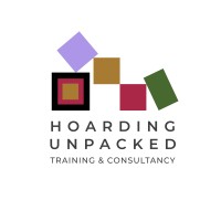 Hoarding Unpacked logo, Hoarding Unpacked contact details