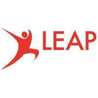 LEAP logo, LEAP contact details