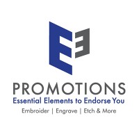 E3 Promotions logo, E3 Promotions contact details