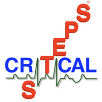 Critical STEPS logo, Critical STEPS contact details