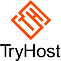 TryHost logo, TryHost contact details