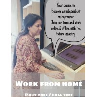 work from home logo, work from home contact details