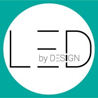 LED BY DESIGN logo, LED BY DESIGN contact details