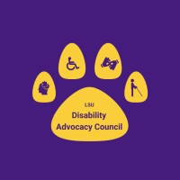 LSU Disability Advocacy Council logo, LSU Disability Advocacy Council contact details