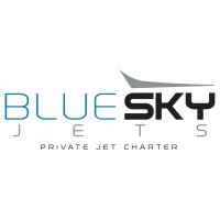 BlueSky Jets logo, BlueSky Jets contact details