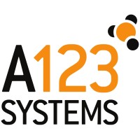 A123 Systems logo, A123 Systems contact details