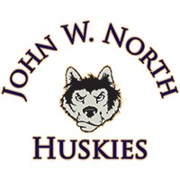 John W. North High School logo, John W. North High School contact details