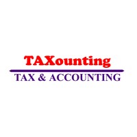 TAXounting logo, TAXounting contact details