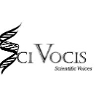 SciVocis logo, SciVocis contact details