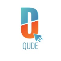 QUDE logo, QUDE contact details