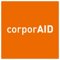 corporAID logo, corporAID contact details