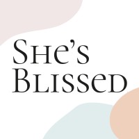 She's Blissed logo, She's Blissed contact details