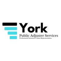 York Public Adjuster & Appraisal Services logo, York Public Adjuster & Appraisal Services contact details