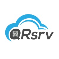 QRsrv logo, QRsrv contact details