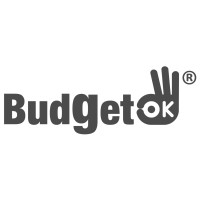 BudgetOK logo, BudgetOK contact details