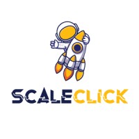 ScaleClick logo, ScaleClick contact details