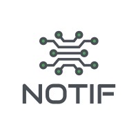 Notif logo, Notif contact details