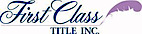 First Class Title logo, First Class Title contact details