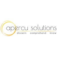 apercu solutions logo, apercu solutions contact details