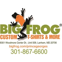 Big Frog Custom T-Shirts  & More of Prince George's County logo, Big Frog Custom T-Shirts  & More of Prince George's County contact details