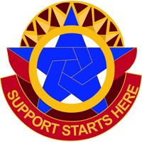 US Army Combined Arms Support Command logo, US Army Combined Arms Support Command contact details