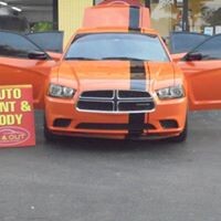 In & Out Auto Body logo, In & Out Auto Body contact details