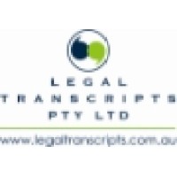 Legal Transcripts Pty Ltd logo, Legal Transcripts Pty Ltd contact details