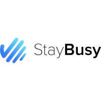 StayBusy logo, StayBusy contact details