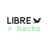 LibreHacks logo, LibreHacks contact details