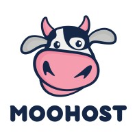 MOOHOST logo, MOOHOST contact details