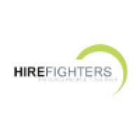 HireFighters logo, HireFighters contact details