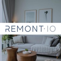 REMONT.IO logo, REMONT.IO contact details