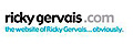 Ricky Gervais logo, Ricky Gervais contact details