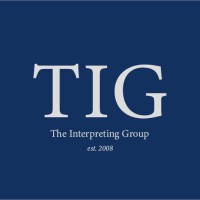 The Interpreting Group logo, The Interpreting Group contact details