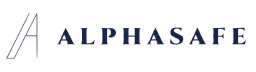 AlphaSafe logo, AlphaSafe contact details