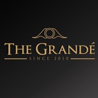 The Grande logo, The Grande contact details