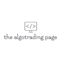 The Algotrading Page logo, The Algotrading Page contact details