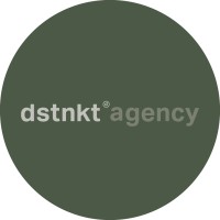 dstnkt agency as logo, dstnkt agency as contact details