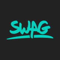 SWAG.live logo, SWAG.live contact details