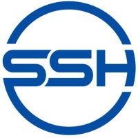 The SSH Group logo, The SSH Group contact details