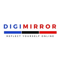 DigiMirror logo, DigiMirror contact details