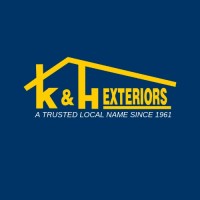 K & H EXTERIORS logo, K & H EXTERIORS contact details