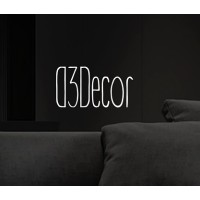 D3Decor logo, D3Decor contact details