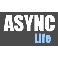 ASYNC Life logo, ASYNC Life contact details