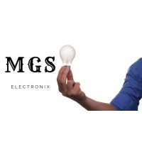 MGS Electronix logo, MGS Electronix contact details