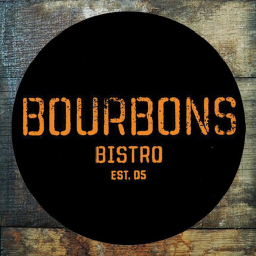 Bourbons Bistro logo, Bourbons Bistro contact details