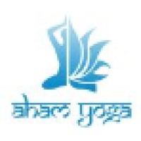 Aham Yoga logo, Aham Yoga contact details