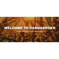 The CannaBrokr logo, The CannaBrokr contact details